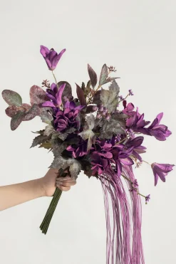 Accent Combo in Plum Velvet Wedding