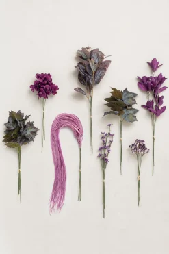 Accent Combo in Plum Velvet Wedding