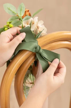 Aisle & Chair Decor in Apricot & Sage (Set of 2) | Clearance