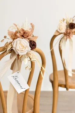 Aisle & Chair Decor in Rust & Sepia | Clearance
