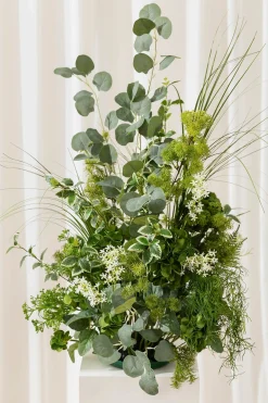 Altar Decor Free-Standing Flowers in Sage & Green | Clearance