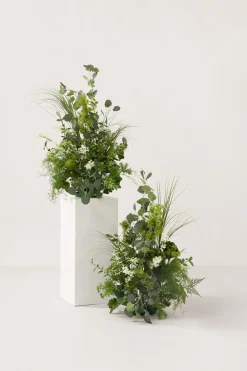 Altar Decor Free-Standing Flowers in Sage & Green | Clearance