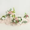 Assorted Floral Centerpiece Set in Dusty Rose & Cream | Clearance