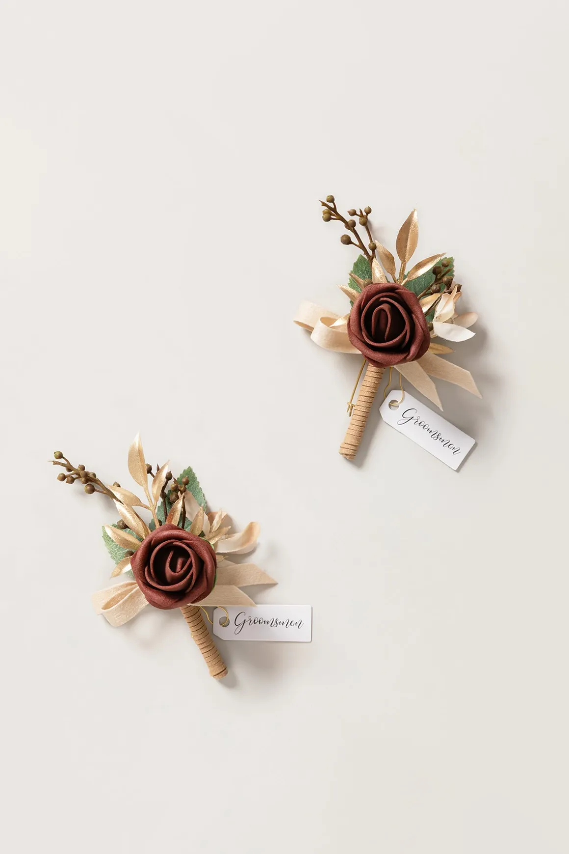 Boutonnieres in Amber