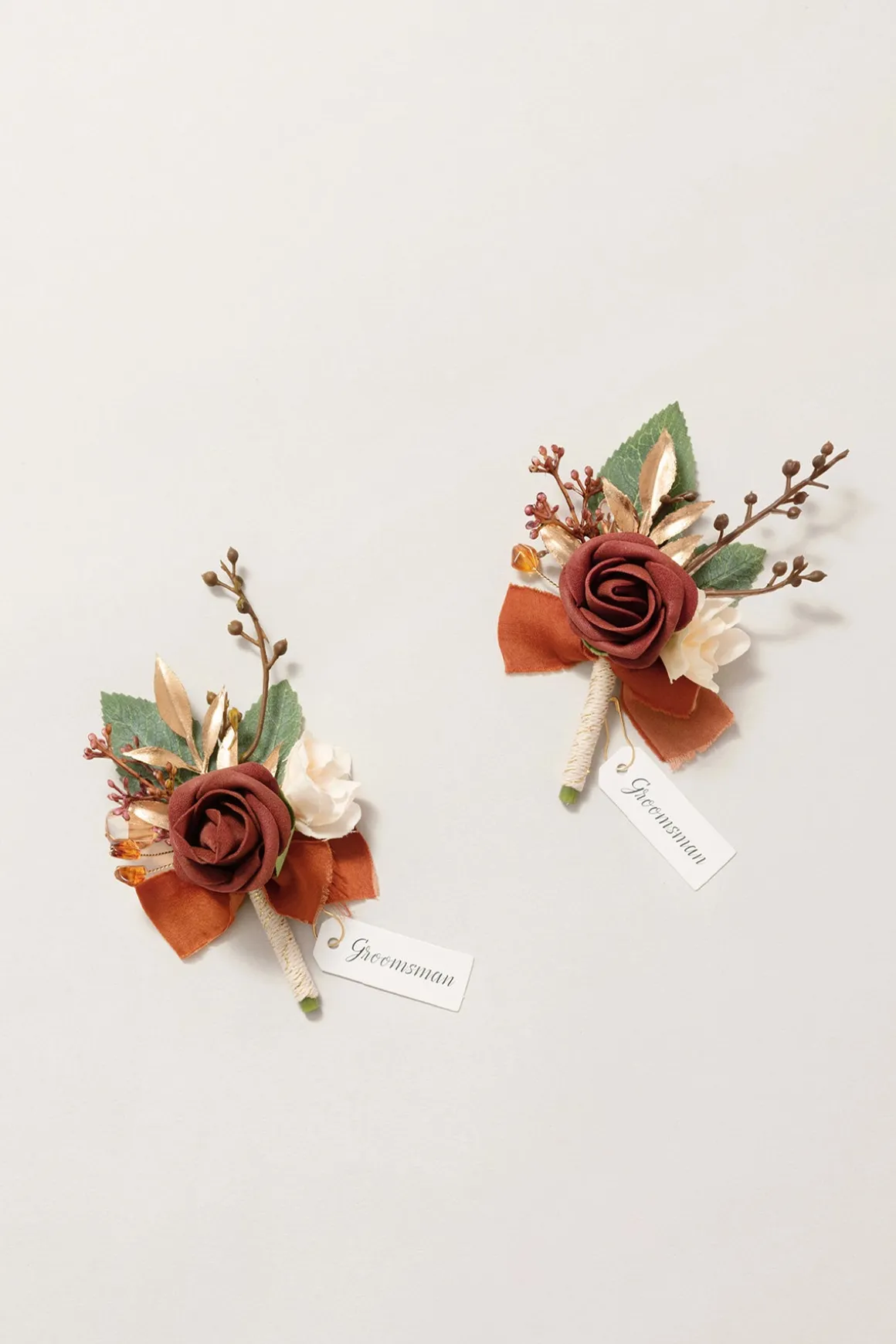 Boutonnieres in Amber