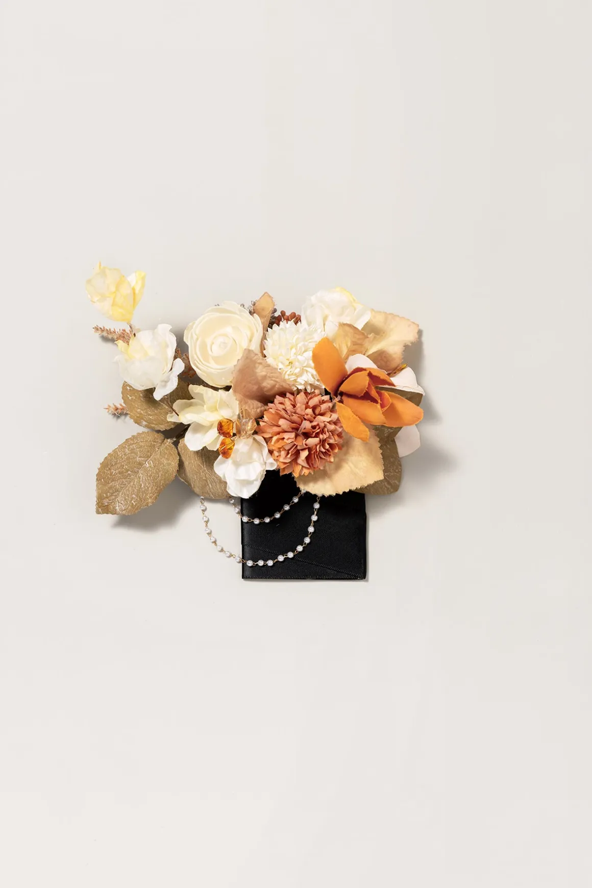 Boutonnieres in Rust & Sepia