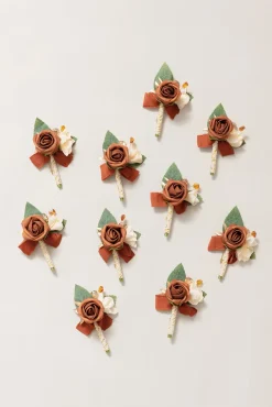 Boutonniere & Wrist Corsage Set