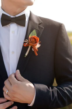 Boutonniere & Wrist Corsage Set