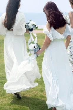 Bridal Flower Package in Dusty Blue & Navy | Clearance