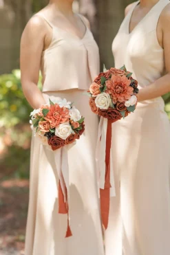 Bridal Flower Package in Sunset Terracotta (Copy)