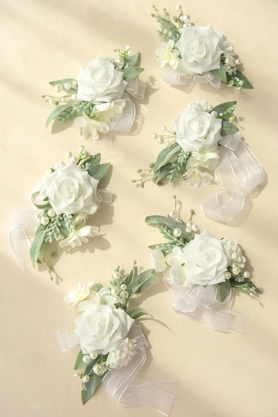 Bridal Flower Package in White & Sage | Clearance