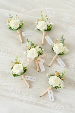 Bridal Flower Package in White & Sage | Clearance