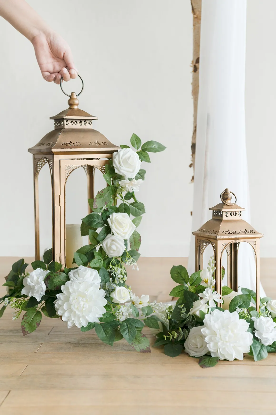 Bridal Flower Package in White & Sage | Clearance
