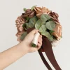 Bridesmaid Bouquet in Earth Brown & Sand Beige (Set of 1)