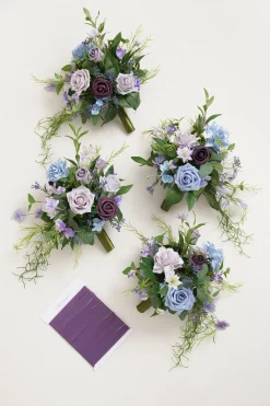 Bridesmaid Bouquet in Ethereal Purple Dream