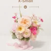 Bridesmaid Bouquet in Powder Pink & Berry Pink & Cream
