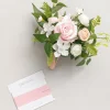 Bridesmaid Posy in Blush & Cream | Clearance