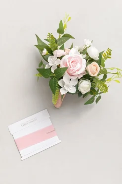 Bridesmaid Posy in Blush & Cream | Clearance