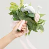 7" Bridesmaid Posy in Blush & White (Set of 6 )