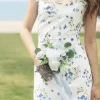 Bridesmaid Posy in Romantic Dusty Blue