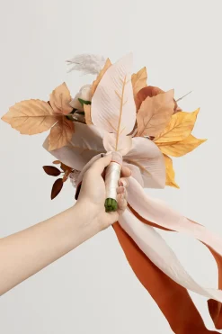 Bridesmaid Posy in Rust & Sepia | Clearance