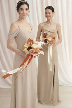 Bridesmaid Posy in Rust & Sepia | Clearance