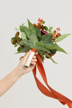 Bridesmaid Posy in Terracotta | Clearance