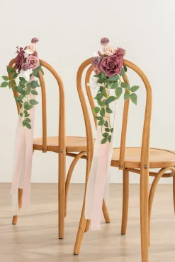 Ceremony Decor Package in Dusty Rose & Mauve