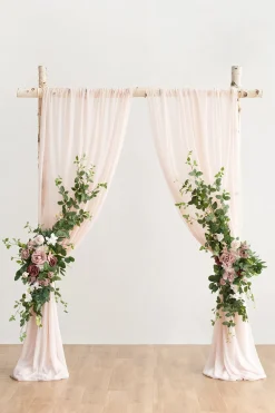 Ceremony Decor Package in Dusty Rose & Mauve