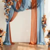 Ceremony Decor Package in Russet Orange & Denim Blue