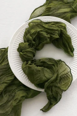 Cheesecloth Napkins & Table Runner Set for Reception
