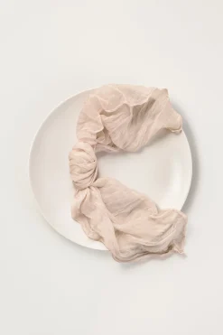 Cheesecloth Napkins & Table Runner Set for Reception