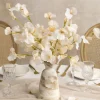 Cream Sweet Pea with Stem