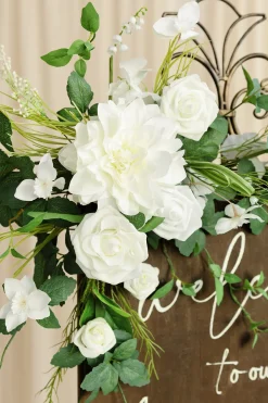 Deluxe Combo Set Flower Sign Decor in May Lily & Olive