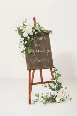Deluxe Combo Set Flower Sign Decor in May Lily & Olive