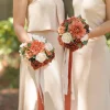 Deluxe Wedding Flower Package in Sunset Terracotta