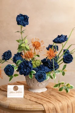 Designer Flower Boxes - Classic Navy Blue (Basic)