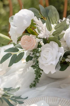 Designer Flower Boxes - Ginger White & Green (Grand Box) | Clearance