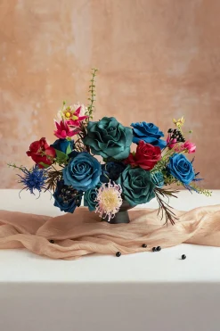 DIY Designer Flower Boxes in Burgundy & Navy | Clearance