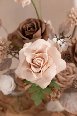 DIY Designer Flower Boxes in Earth Brown & Sand Beige