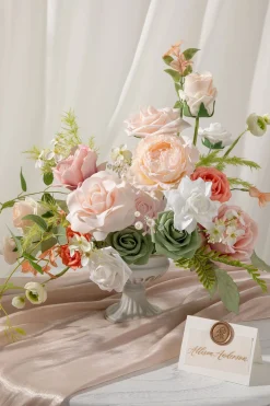 DIY Designer Flower Boxes in Garden Blush