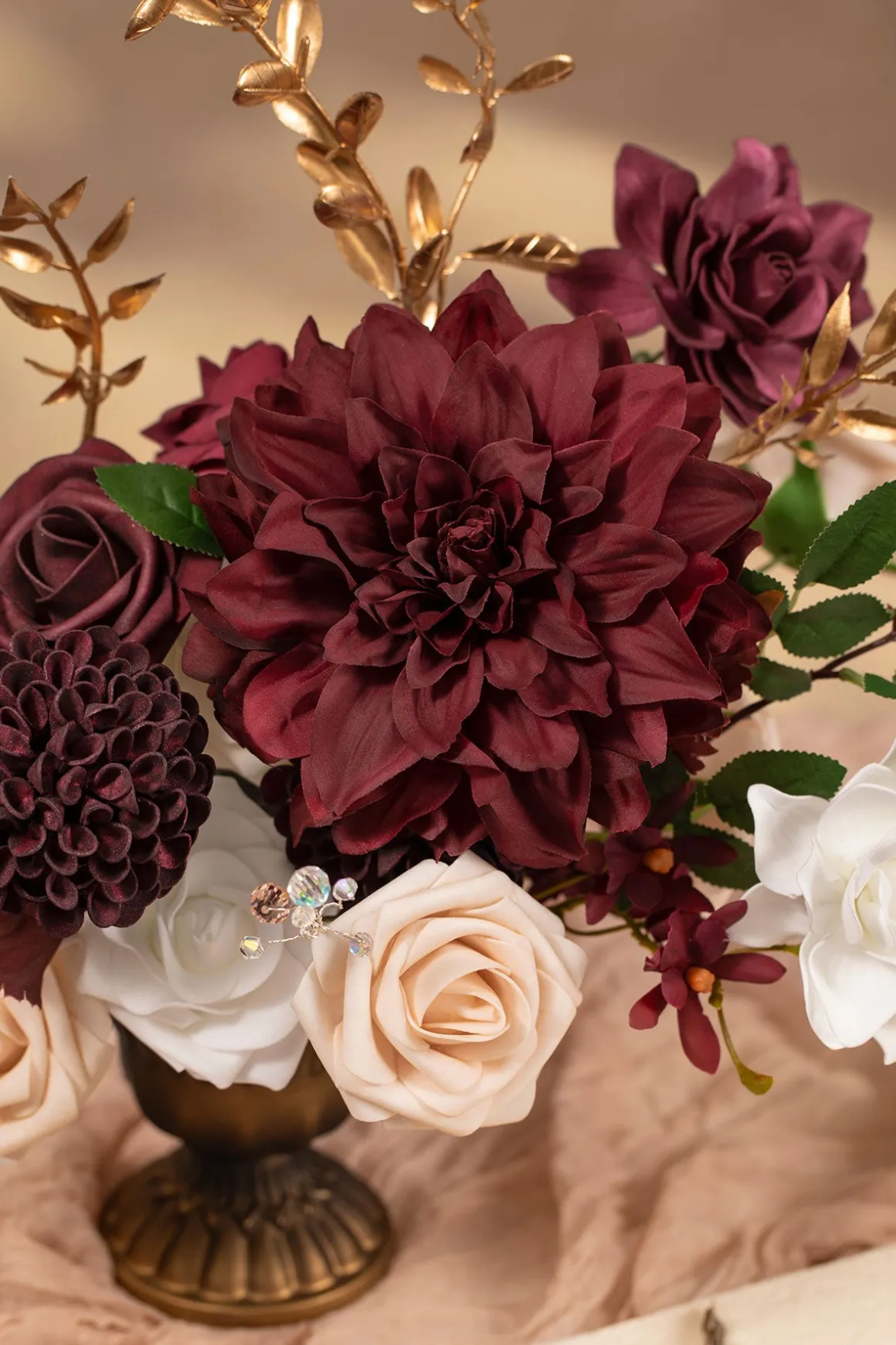 DIY Designer Flower Boxes in Marsala & Blush Grand Box