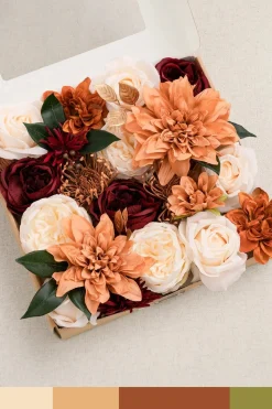 DIY Designer Flower Boxes in Sunset Terracotta
