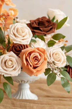 DIY Designer Flower Boxes in Sunset Terracotta