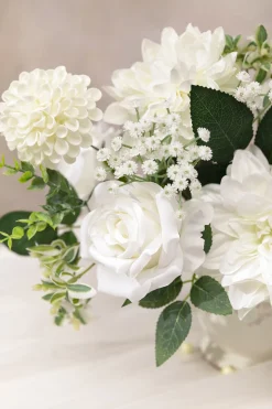 DIY Designer Flower Boxes in White & Sage