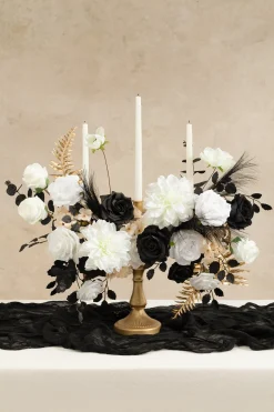 DIY Designer Flower Box in Gilded White Christmas Wedding | Clearance