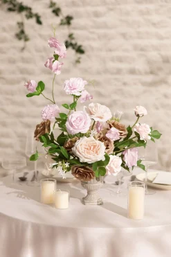 DIY Designer Flower Box in Powder Pink & Sand Beige