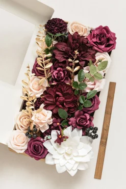 DIY Garland Boxes in Diana Magenta