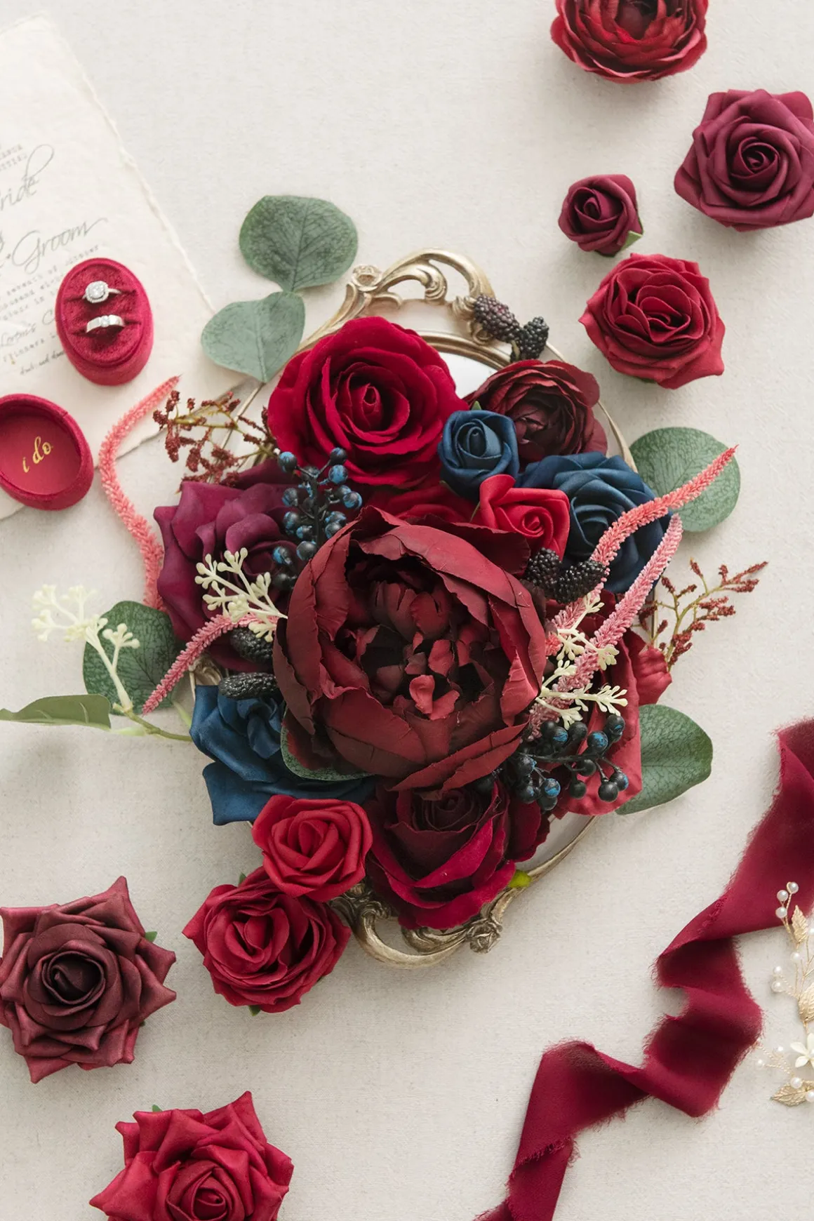 DIY Garland Boxes in Diana Magenta