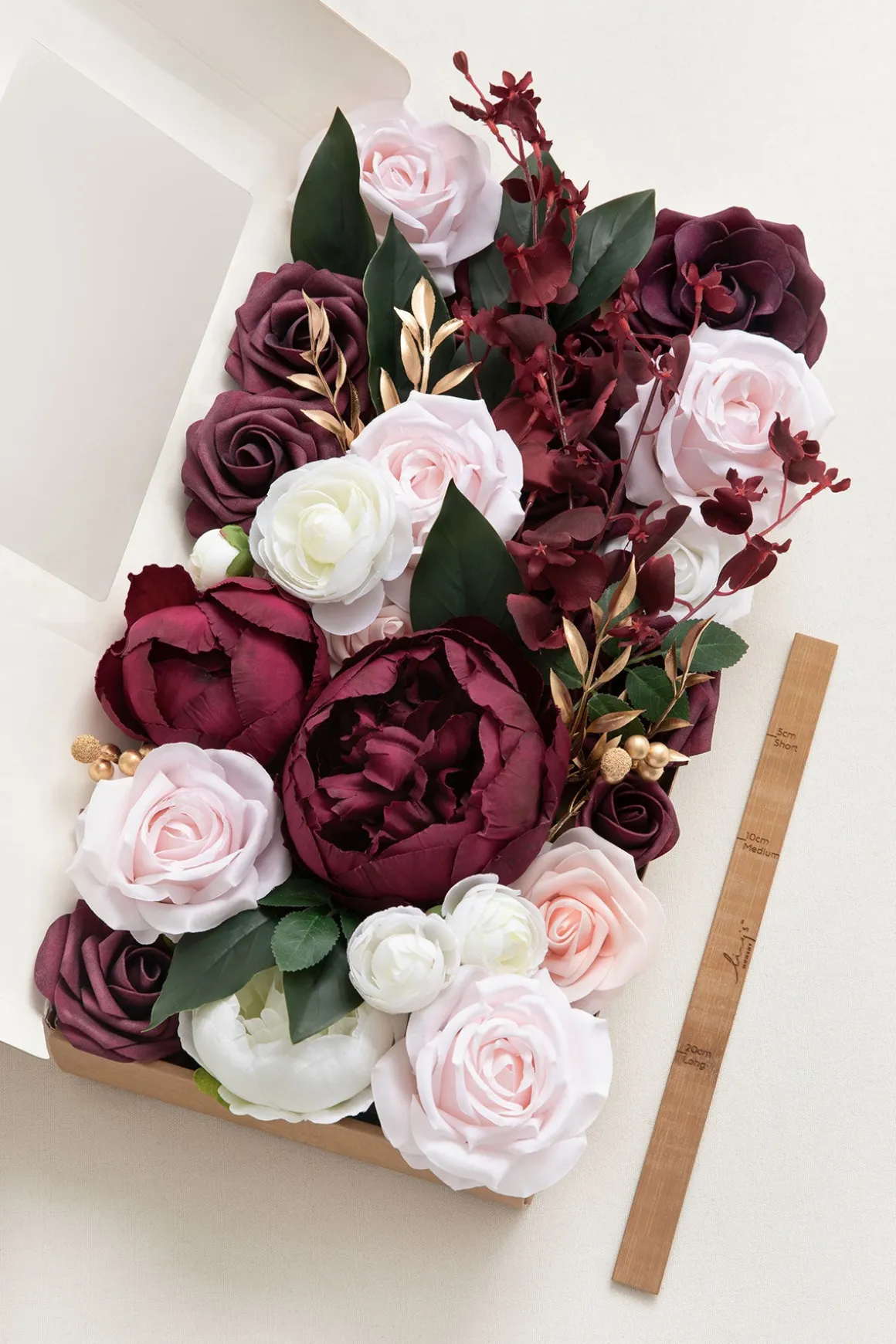 DIY Garland Boxes in Diana Magenta